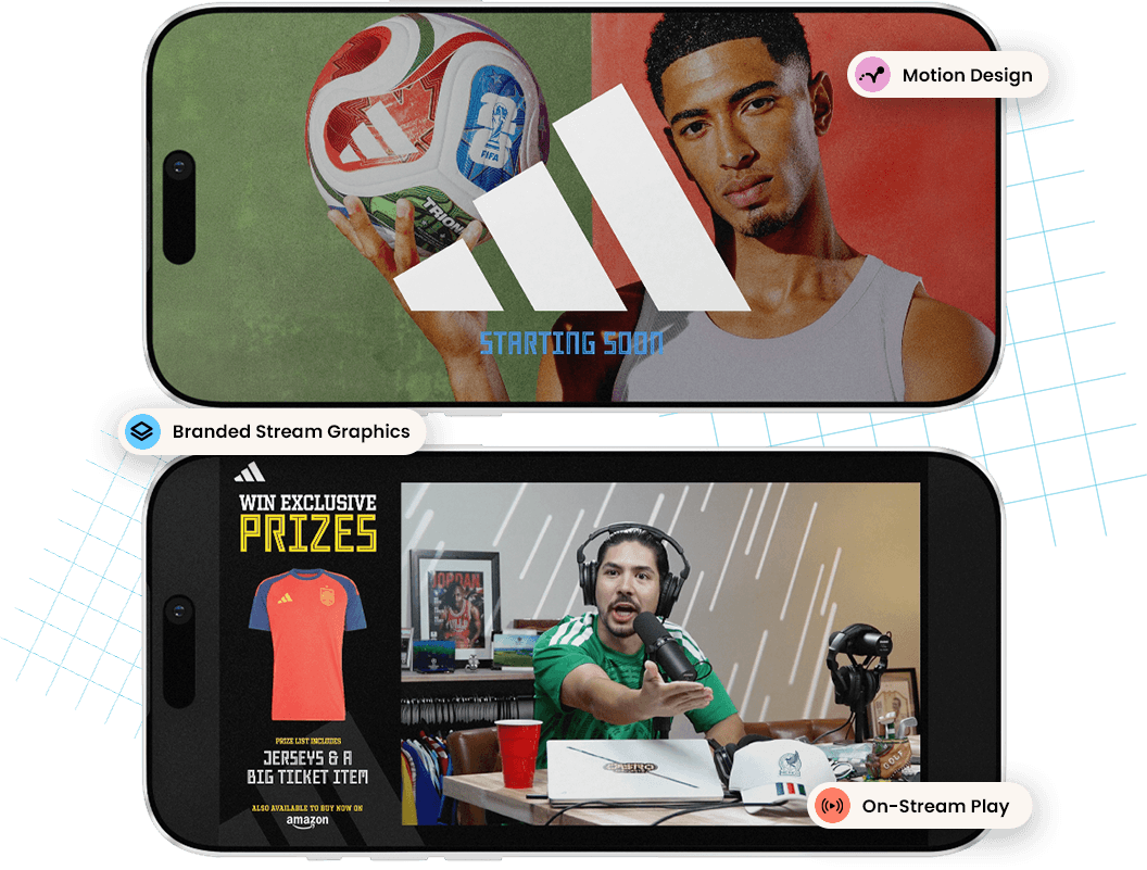Adidas World Cup 2026 - Chat-Integrated Games, Twitch Plays, Browser Game 