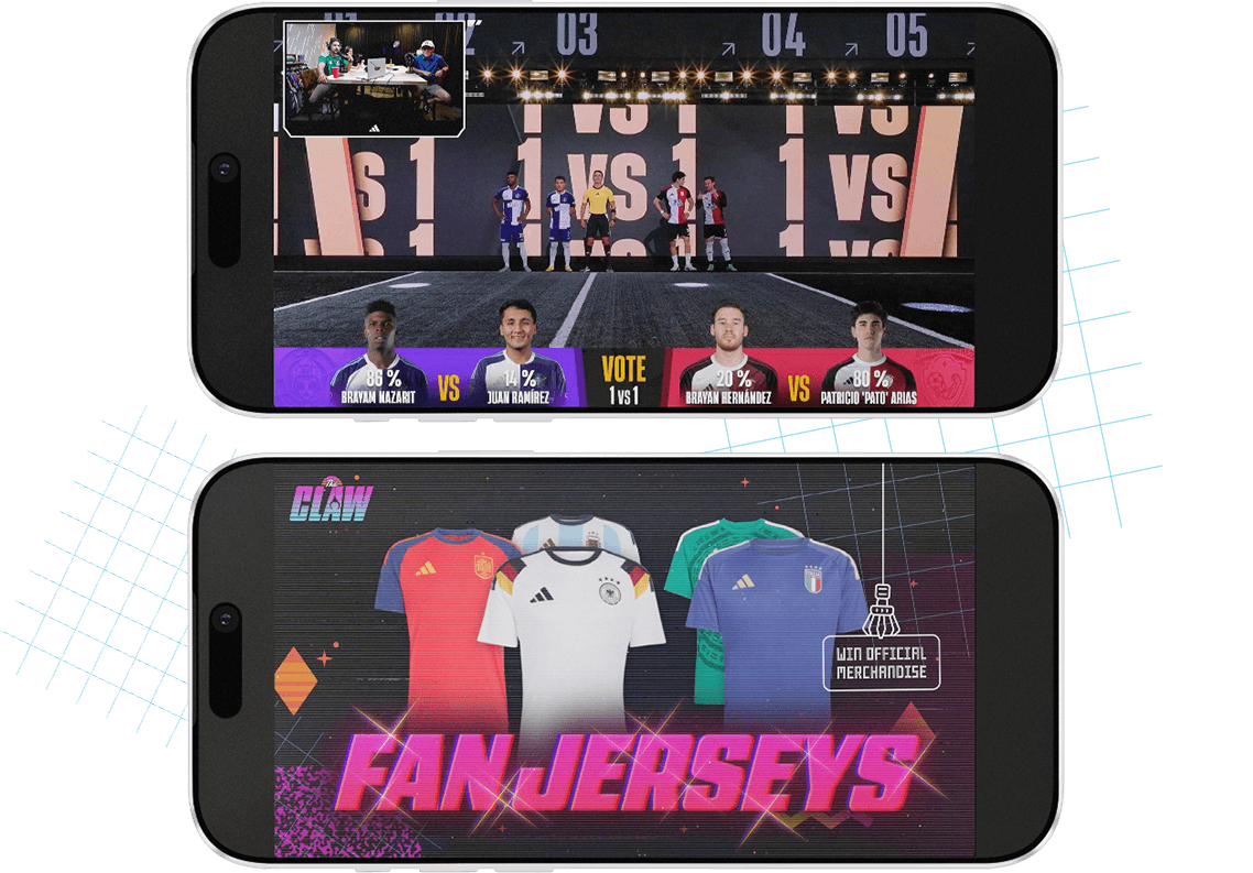 Adidas World Cup 2026 - Chat-Integrated Games, Twitch Plays, Browser Game 