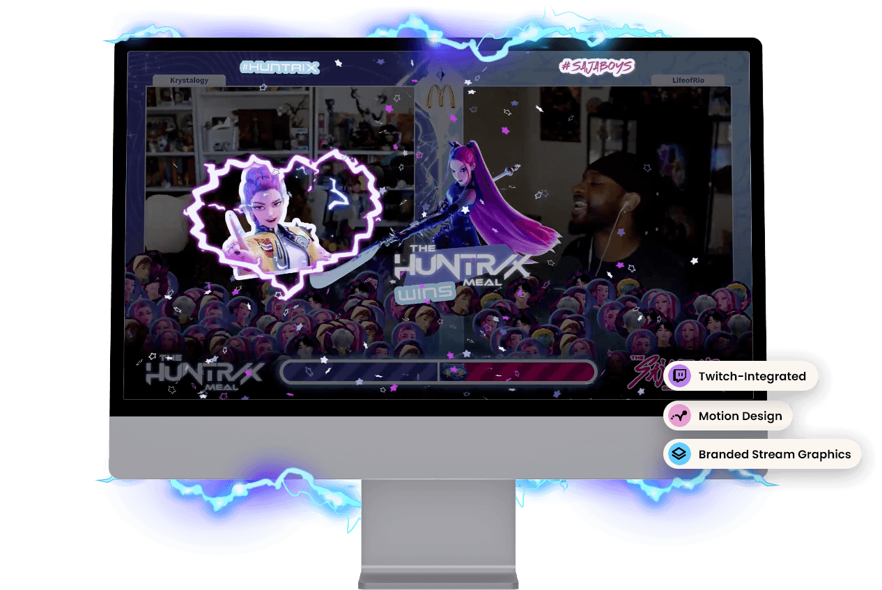 McDonalds × K-Pop Demon Hunters - Chat-Integrated Games, Twitch Plays, Browser Game 