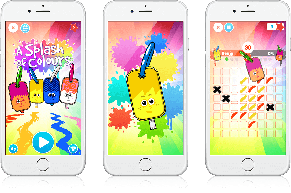 A Splash of Colours - Youth Marketing, Mobile Game, HTML5 