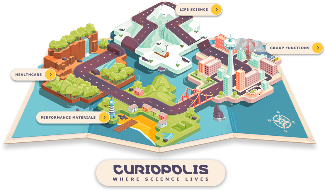 Curiopolis - Digital Marketing, Microsite, Educational Game 