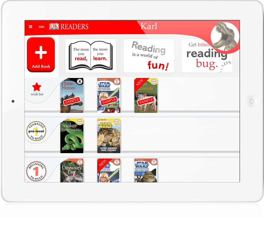DK Readers - iOS App, Android App, Cross Platform 