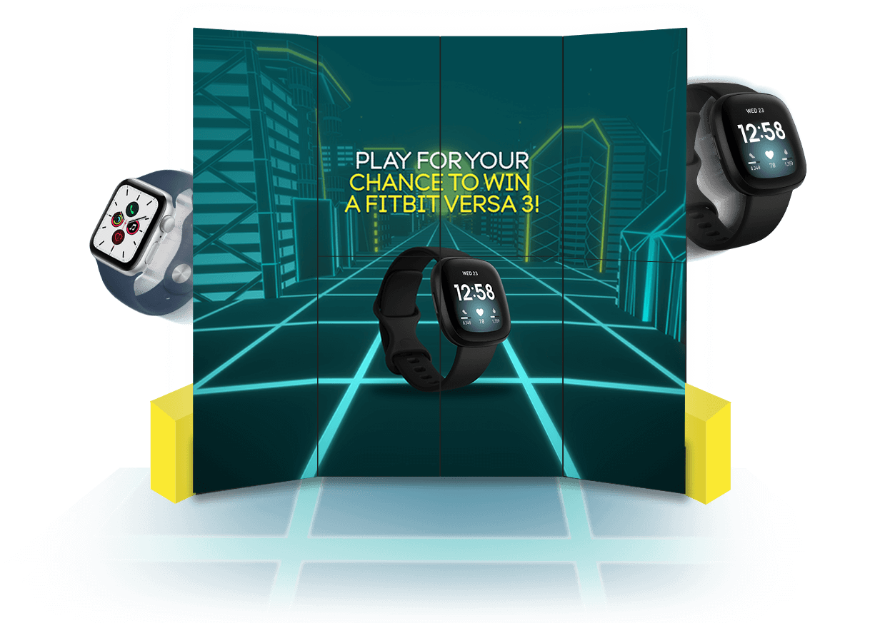 EE GOFIT - Branded Games, Touchscreen Display, Competition 