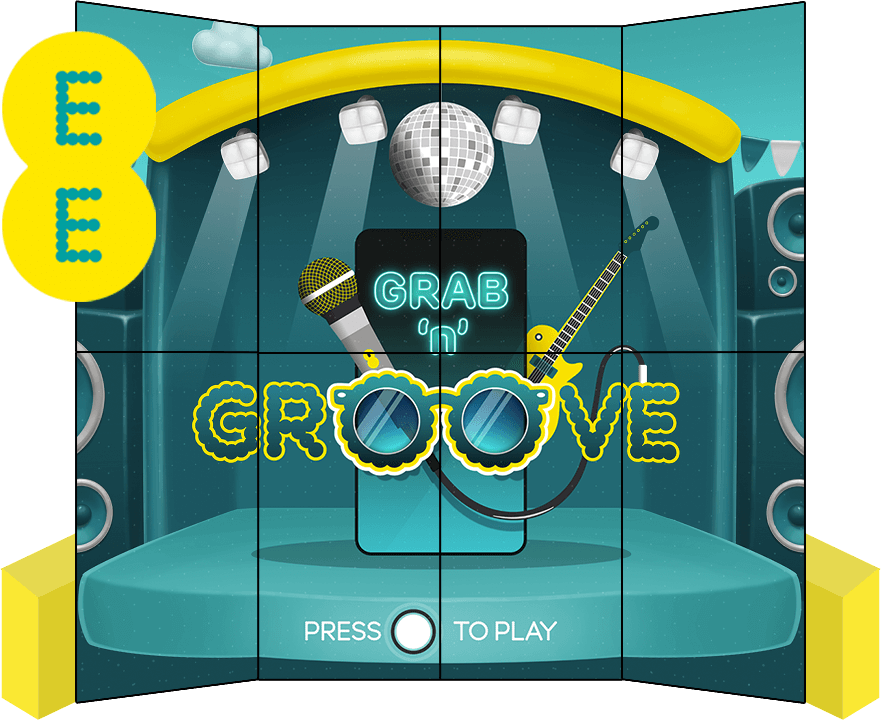 EE Grab 'N' Groove - Branded Games, Competition 