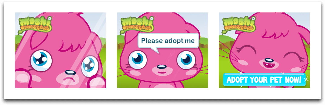 Moshi Monsters - Banner Ads 