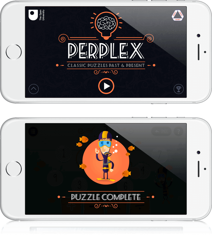 Perplex - Classic Puzzles Past & Present - Web App, HTML5, Browser Game 