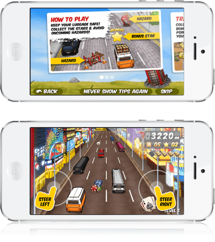 Rough Roads - iOS App, Viral Game 