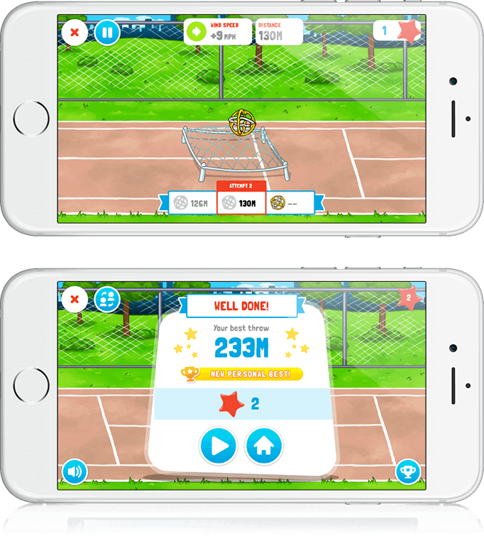 Tennis Finger - Youth Marketing, Mobile Game, HTML5 