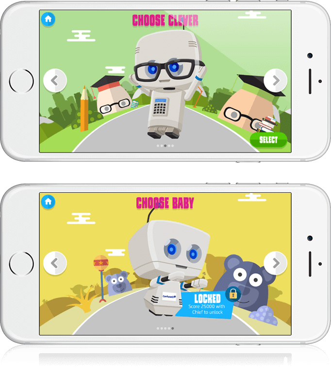 The Herberts' Robo Runner - HTML5, Mobile Game, Cross Platform 