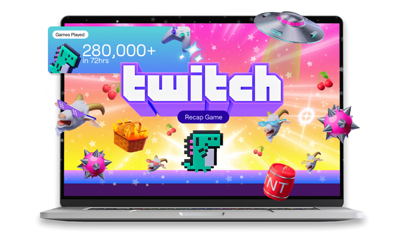 Twitch Recap Game 2023 - Browser Game, Real-time Multiplayer, Social App 